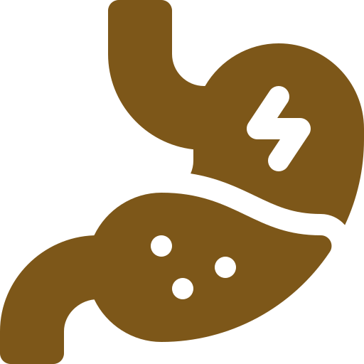 dark gold stomach